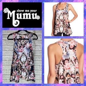 NWT MSRP $97 SHOW ME YOUR MUMU Cara-Van Printed Tank Women's Size Small